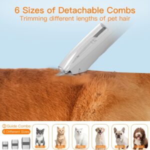 AIRROBO Dog Grooming Vacuum Kit,12000Pa Strong Pet Vacuum for Shedding,Grooming Hai,Quiet,PG100,2L Large Capacity - with 5 Tools #77